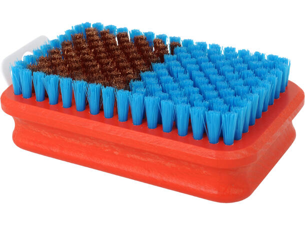 Swix T159B Brush rect,combi bron./nylon Enkel børste for langrennski 